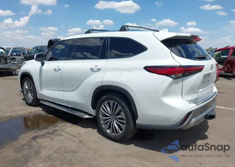 2022 Toyota Highlander Platinum из США, поврежденный, VIN 5TDFZRAH5NS111835